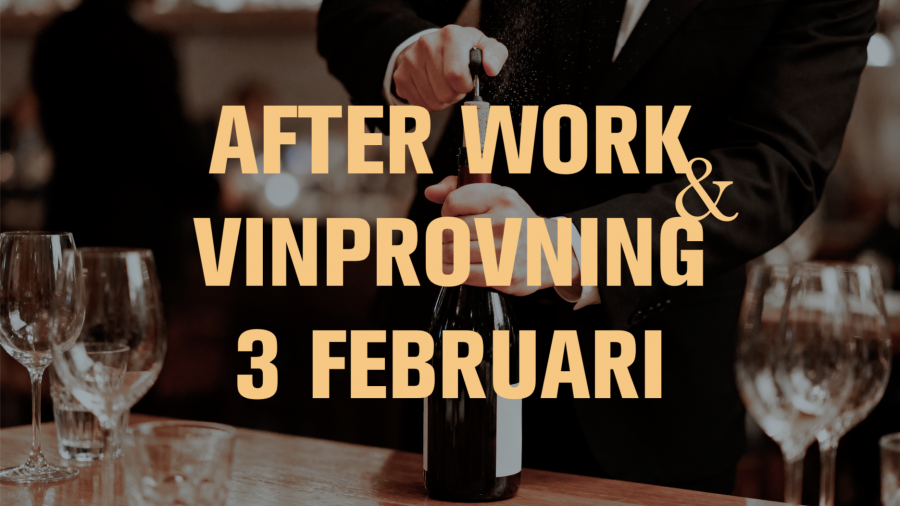 AFTER WORK MED VINPROVNING